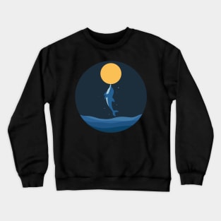 Kiss The Moon Crewneck Sweatshirt